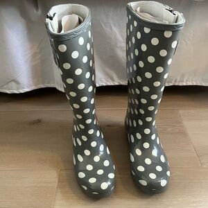 Polka Dot Rain Boots